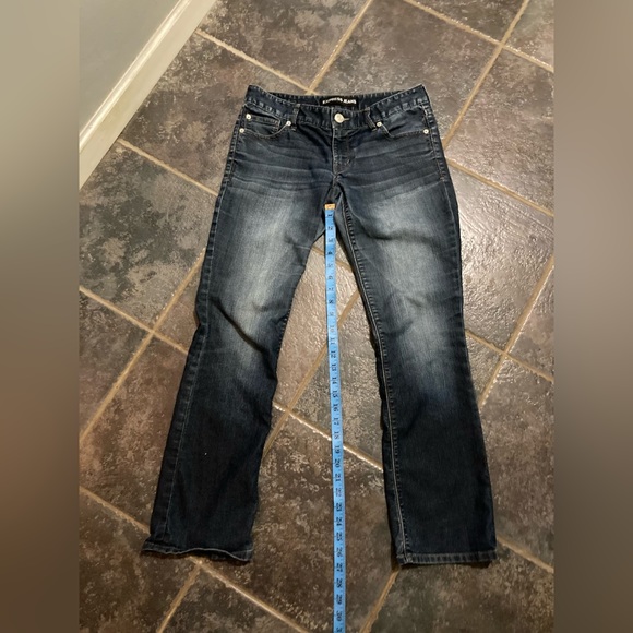 Express Barely Boot Low Rise Jeans Size 2 - Picture 4 of 13